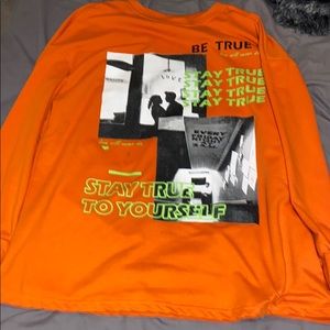 Orange Shirt from shein